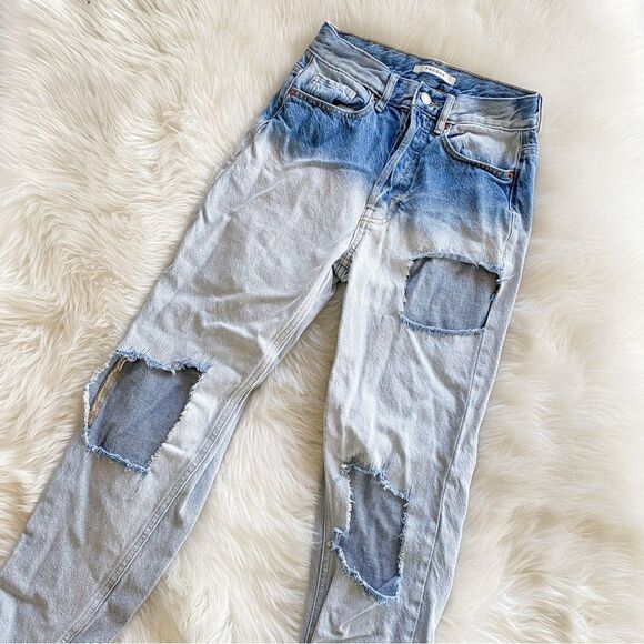 PacSun Ultra High Rise Slim Ombre Jeans - Picture 3 of 7